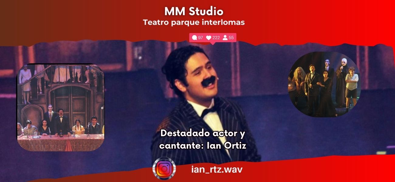 Escuela de teatro MM Studio interlomas - Actor Ian Ortiz
